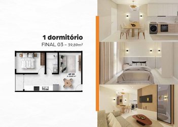 apartment em Rua Aldo Alves, Saco dos Limões - Florianópolis - SC
