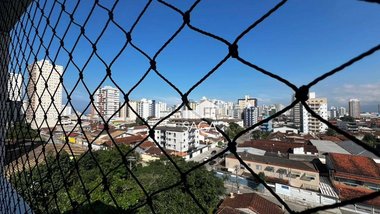 apartment em Rua Chile, Guilhermina - Praia Grande - SP