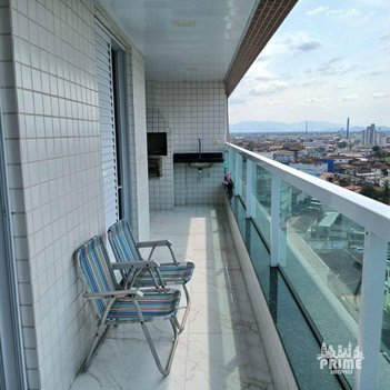 apartment em Rua São Benedito, Caiçara - Praia Grande - SP