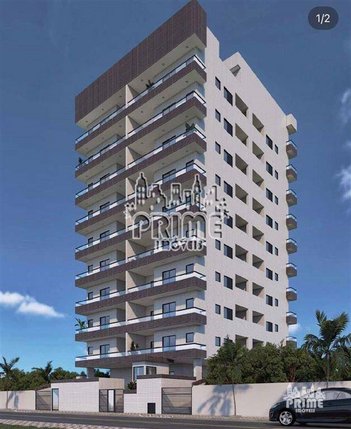 apartment em Rua Líbero Badaró, Ocian - Praia Grande - SP