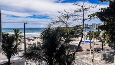 apartment em Avenida Marechal Deodoro da Fonseca, Pitangueiras - Guarujá - SP