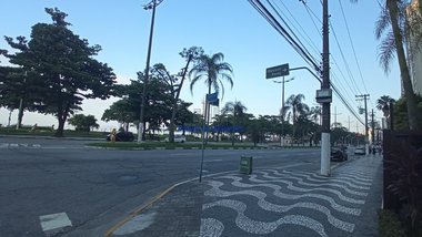 apartment em Avenida Doutor Epitácio Pessoa, Boqueirão - Santos - SP