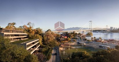 apartment em Rua Jornalista Assis Chateaubriand, Centro - Florianópolis - SC