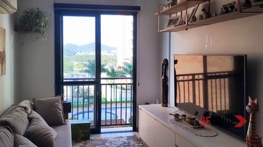 apartment em Rua Lauro Linhares, Trindade - Florianópolis - SC