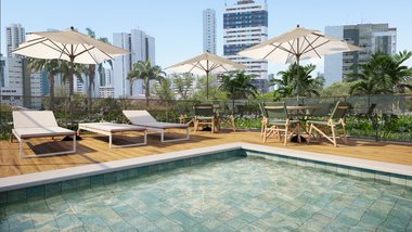 apartment em Rua Aurélio Domingues, Torre - Recife - PE