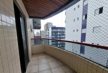 apartment em Rua Javaés, Tupi - Praia Grande - SP