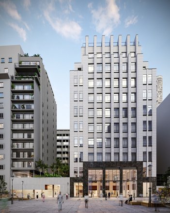 apartment em Rua Basílio da Gama, República - São Paulo - SP