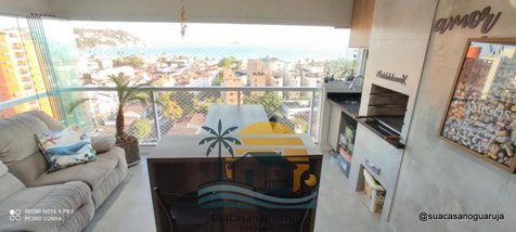 apartment em Rua Bandeirantes, Loteamento João Batista Julião - Guarujá - SP