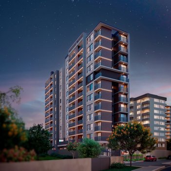 apartment em Rua Antônio Gasparin, Novo Mundo - Curitiba - PR