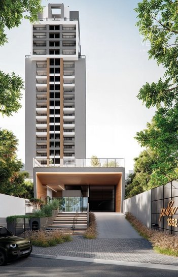 apartment em Rua Guilherme Pugsley, Água Verde - Curitiba - PR