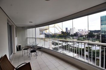 apartment em Rua Sansão Alves dos Santos, Cidade Monções - São Paulo - SP
