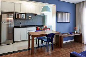 apartment em Rua Sansão Alves dos Santos, Cidade Monções - São Paulo - SP