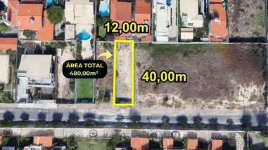 land_lot em Rua Professor Miranda Leão, De Lourdes - Fortaleza - CE