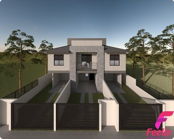 house em Olavo Juvenal Ramos, Campeche - Florianópolis - SC