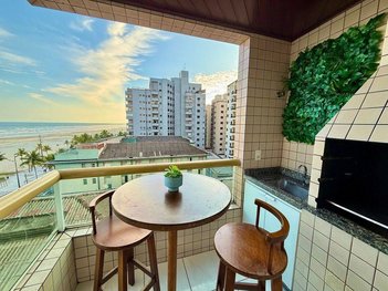 apartment em Avenida Presidente Castelo Branco, Aviação - Praia Grande - SP