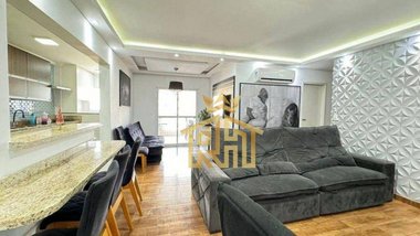 apartment em Rua Argentina, Guilhermina - Praia Grande - SP