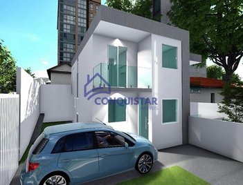 house em Rua Jovina Gomes de Souza, Letícia - Belo Horizonte - MG