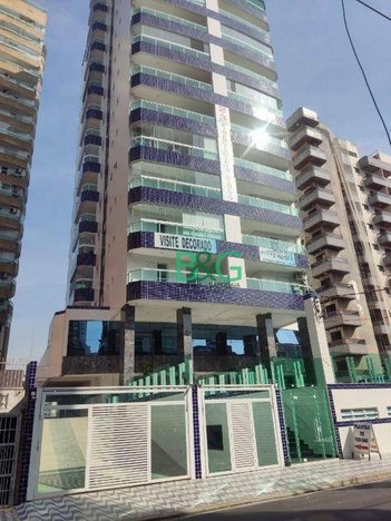 apartment em Rua José da Silva Machado, Tupi - Praia Grande - SP