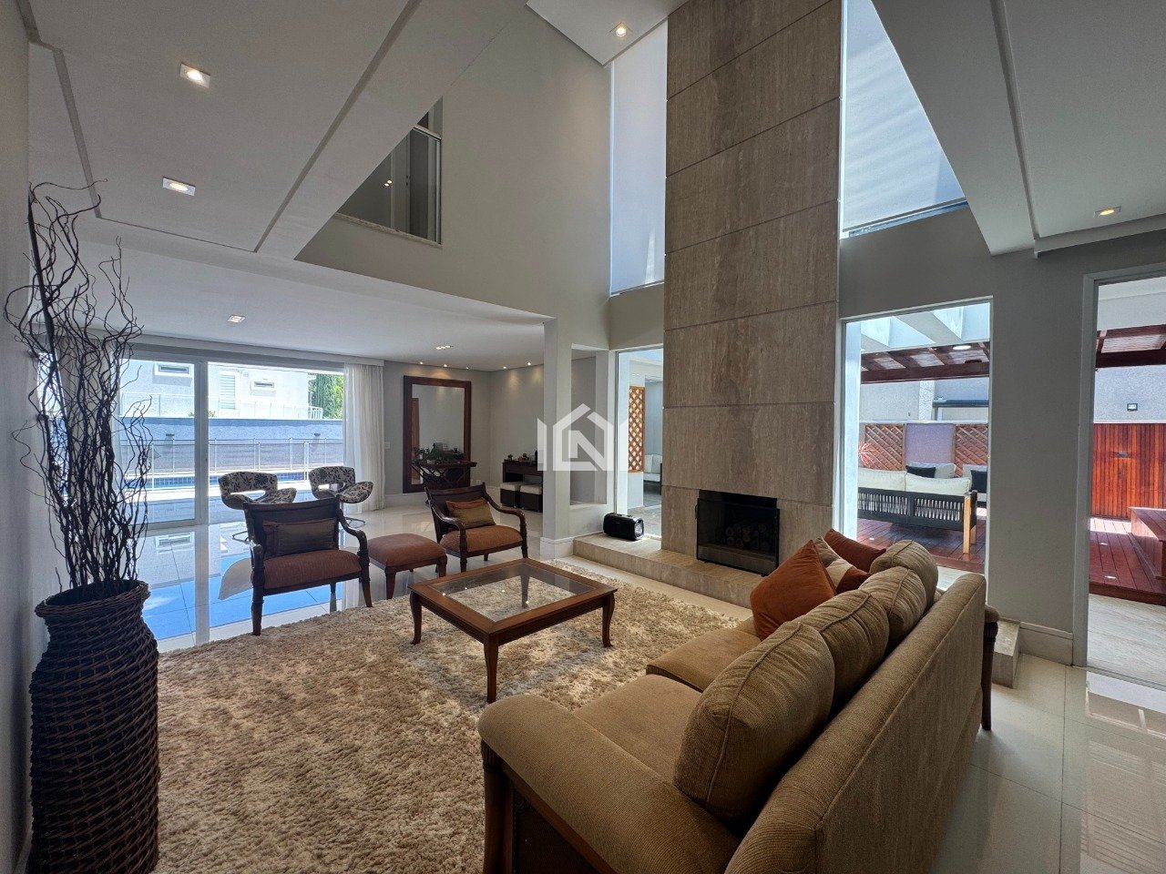 casa a venda no condominio reserva santa maria - salas