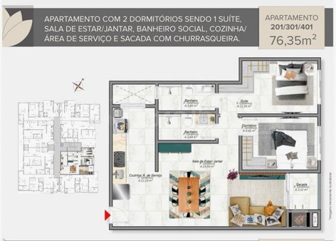 Cômodo Condomínio