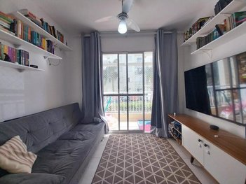 apartment em Estrada Manoel Lages do Chao, Jardim Caiapiá - Cotia - SP