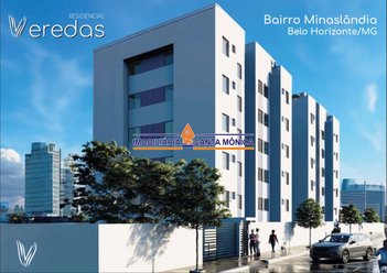 apartment em Rua Wander Rocha Vargas, Minaslândia (P Maio) - Belo Horizonte - MG