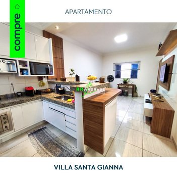 apartment em Rua Padre Armando Geraldo Martins Coelho, Villa Santa Gianna - Franca - SP