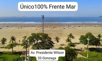 apartment em Avenida Presidente Wilson, Gonzaga - Santos - SP