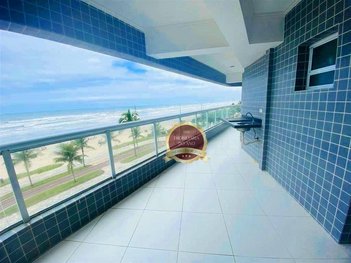 apartment em Avenida Presidente Castelo Branco, Caiçara - Praia Grande - SP