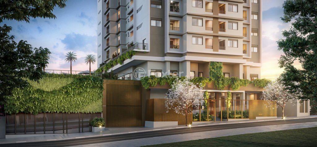 predio-moderno-com-jardim-na-entrada