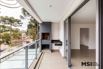 apartment em Rua Myltho Anselmo da Silva, Mercês - Curitiba - PR