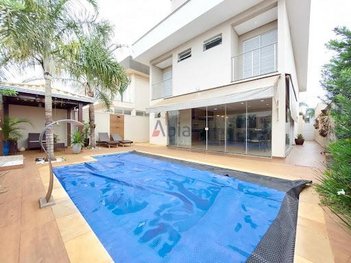 house em Avenida Professora Maria de Cresci Leopoldino, Condomínio Residencial Quebec - São Carlos - SP