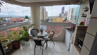 apartment em Rua Potiguares, Tupi - Praia Grande - SP
