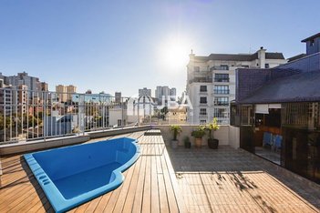 apartment em Rua Monsenhor Manoel Vicente, Água Verde - Curitiba - PR