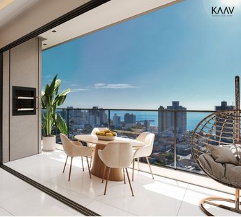 apartment em Avenida Vereador João Figueiredo, Centro - Balneário Piçarras - SC