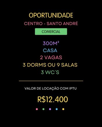 house em Rua Almirante Tamandaré, Centro - Santo André - SP