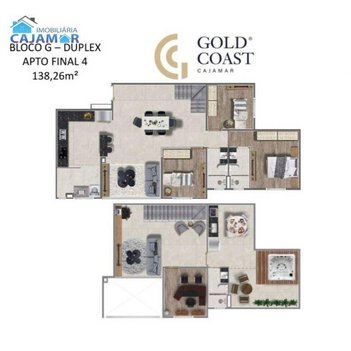 apartment em Rua das Alpinias, Portais (Polvilho) - Cajamar - SP