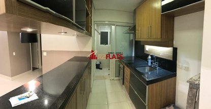 apartment em Rua Sansão Alves dos Santos, Cidade Monções - São Paulo - SP