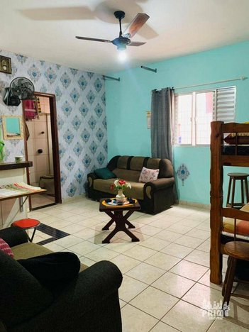 apartment em Rua Oceânica Amábile, Ocian - Praia Grande - SP