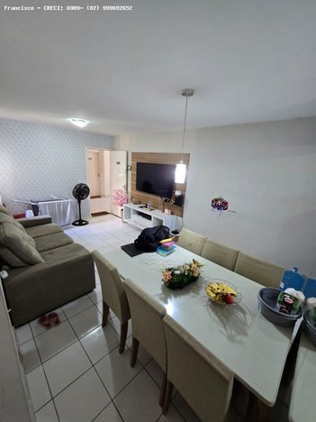 apartment em Estrada do Gama, Serraria - Maceió - AL