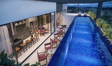 apartment em Rua Itaiópolis, América - Joinville - SC