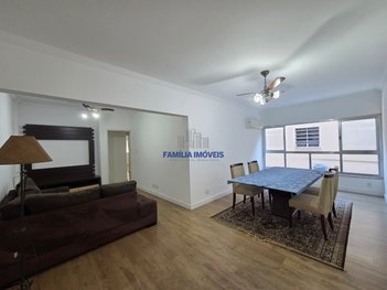 apartment em Avenida Doutor Bernardino de Campos, Campo Grande - Santos - SP