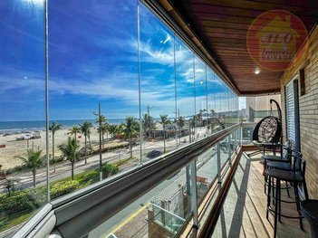 apartment em Praça Duque de Caxias, Canto do Forte - Praia Grande - SP