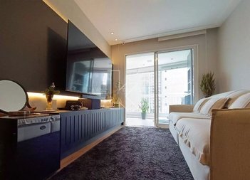 apartment em Rua Sansão Alves dos Santos, Cidade Monções - São Paulo - SP