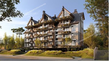 apartment em Rua Papoulas, Parque das Orquídeas - Gramado - RS