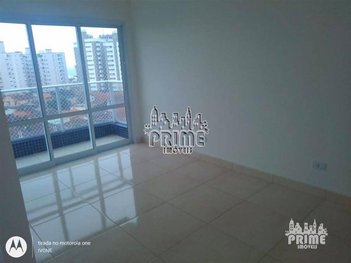 apartment em Rua Vinte e Três de Maio, Mirim - Praia Grande - SP