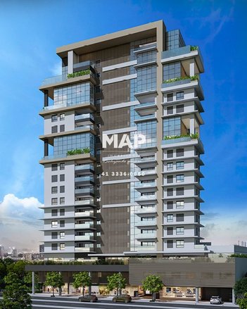 apartment em Rua Quintino Bocaiúva, Cabral - Curitiba - PR