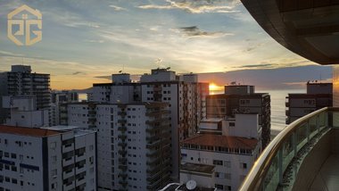 apartment em Rua Mário de Andrade, Ocian - Praia Grande - SP