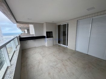 apartment em Rua Capitão Fritz Rogner, Caiçara - Praia Grande - SP