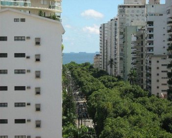 apartment em Avenida Washington Luís, Boqueirão - Santos - SP